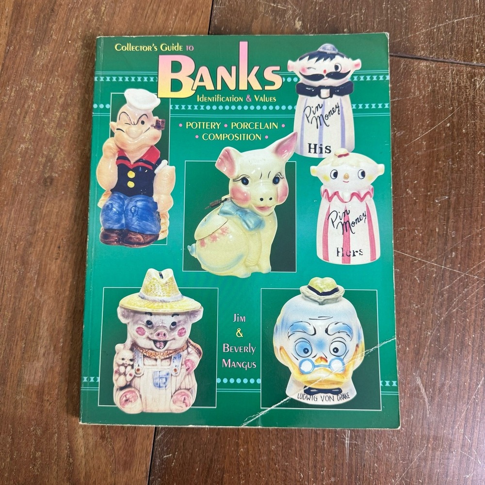 Collector's Guide to Banks Identification‎ & Values Jim Mangus 1998 Paperback